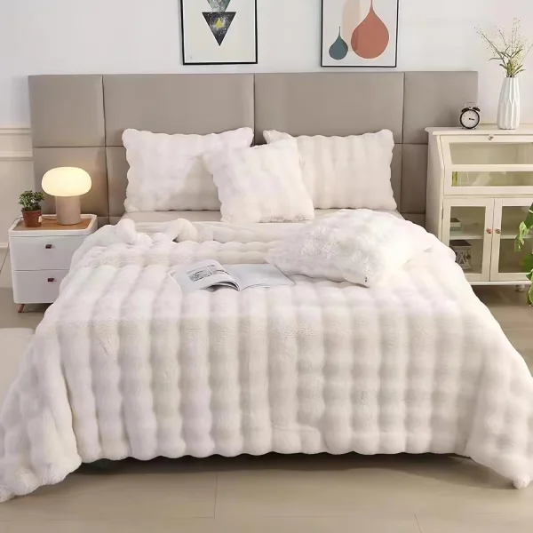 cozy bed throw