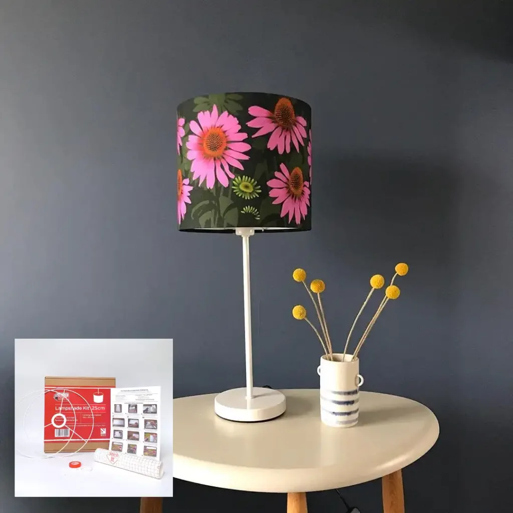diy lampshade kit for living room project