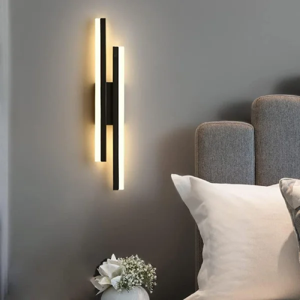 modern wall sconces LED lighting for bedroom