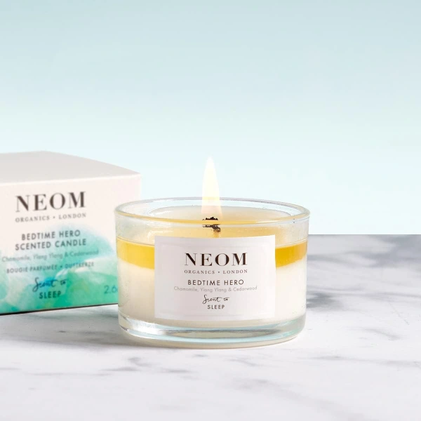 neom organics bedtime candle
