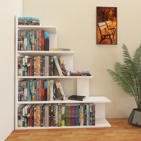 shelves to go under the stairs - under the stairs storage idea