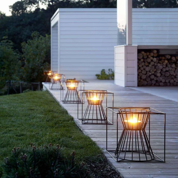 decorative outdoor lights modern and minimalist