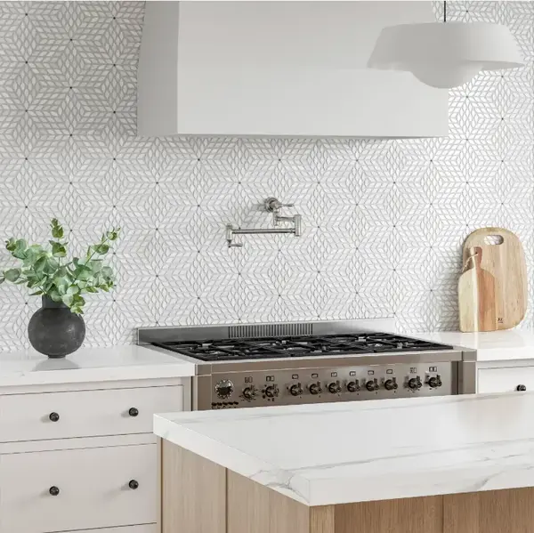 grey and white backsplash tile ideas for kitchen