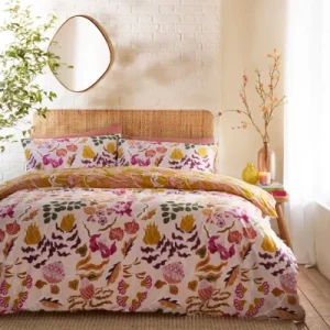 colourful floral duvet set