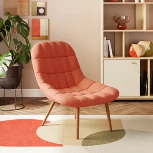 coral waffle chair for bedroom