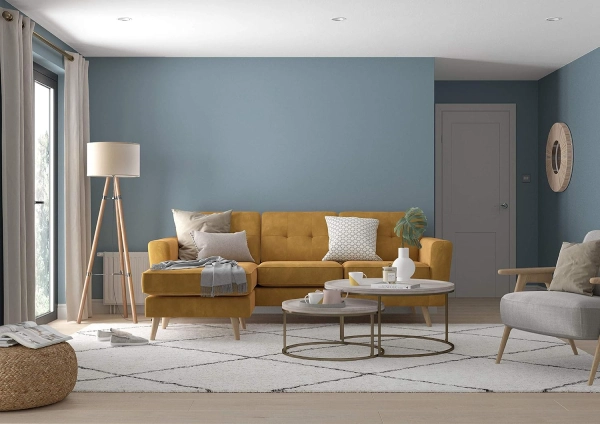 dulux blue babe blue living room colours