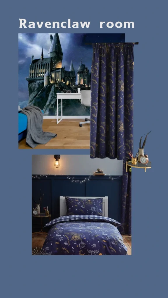 ravenclaw bedroom ideas