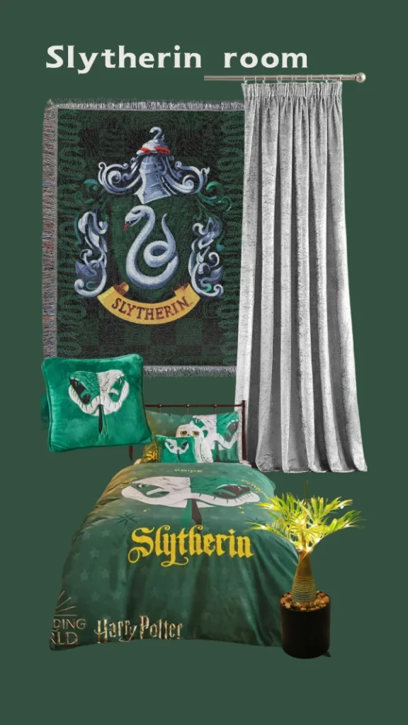 slythering bedroom decor ideas