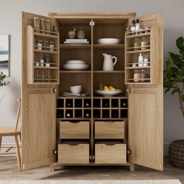 dining room larder unit for organisation