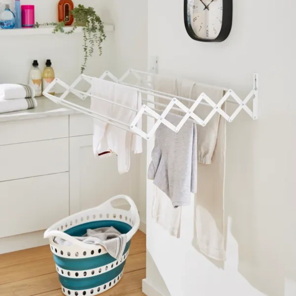 utility room drying rack idea