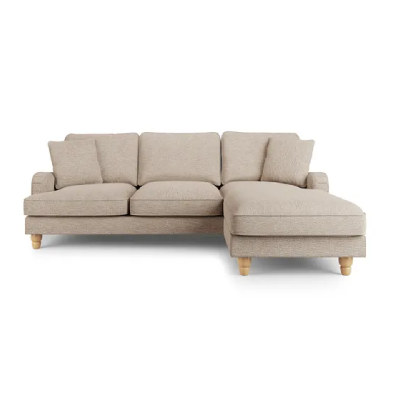 Beige Chaise Sofa for living room