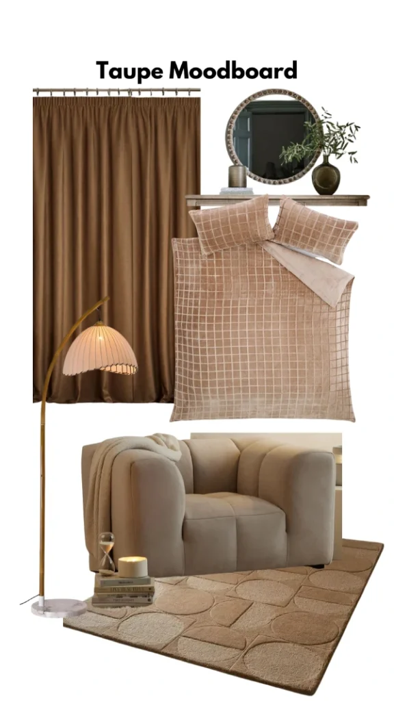 cozy taupe decor ideas for living room and bedroom