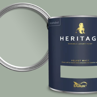 dulux heritage sage green paint for living room