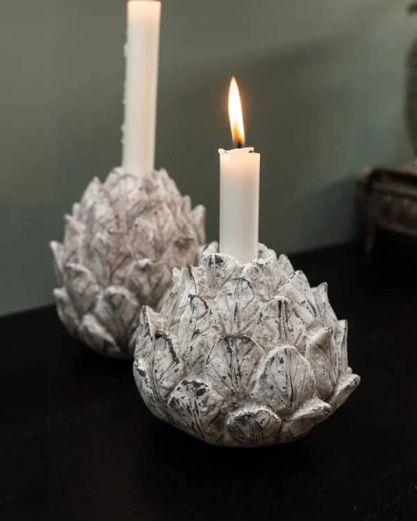 artichoke textured tealight holder - mothers day gift ideas for interior designers