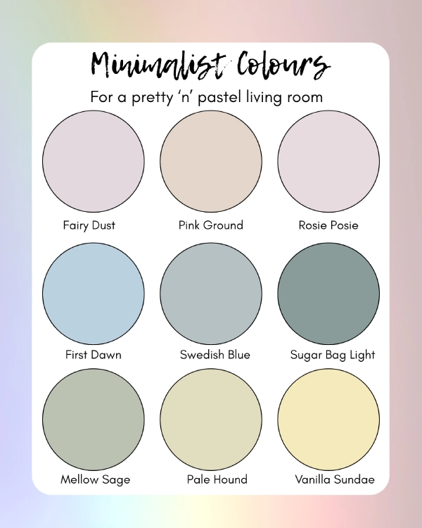 pastel paint colour ideas