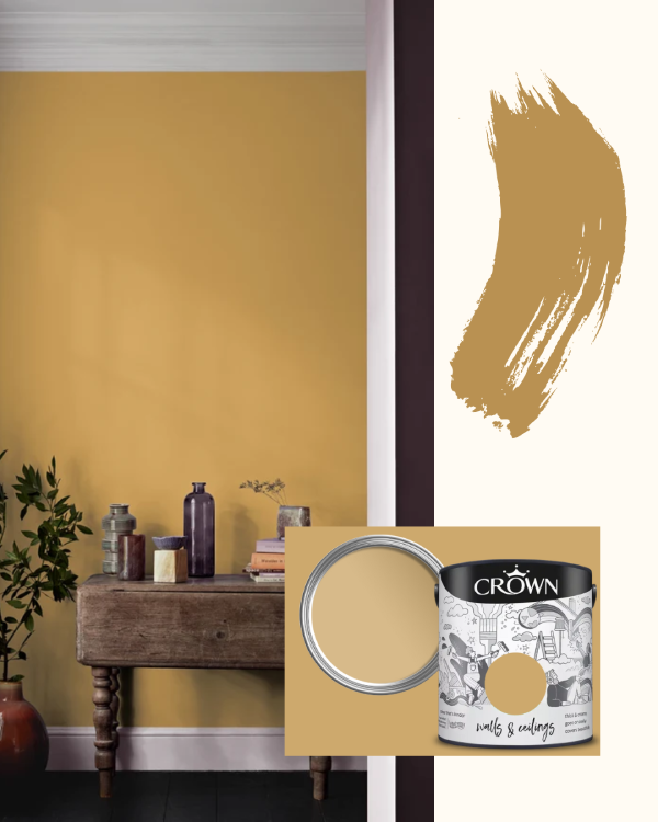 yellow bedroom ideas using overjoyed by crown paints