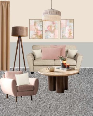 Dulux Candle Cream Mood Board