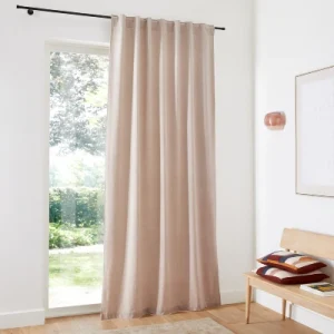 beige curtains for bedroom
