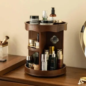make up organiser that rotates