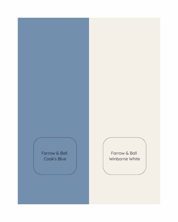Farrow & Ball Cook's Blue Toddler Bedroom - Image 2