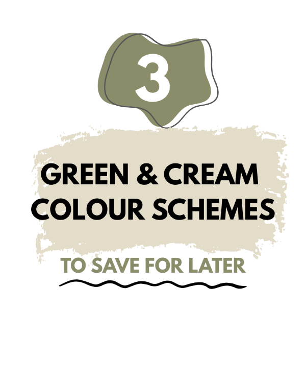3 best green and cream colours schemes to try in your home
