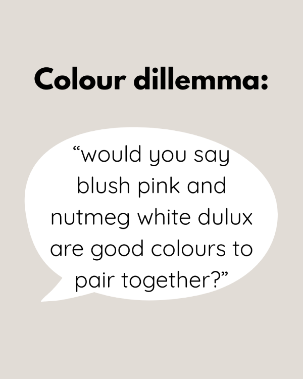 decor dillemma_ what colour goes with dulux nutmeg white