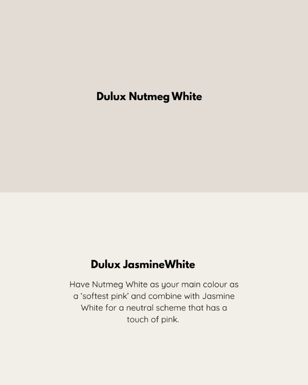 dulux nutmeg white and jasmine white combination