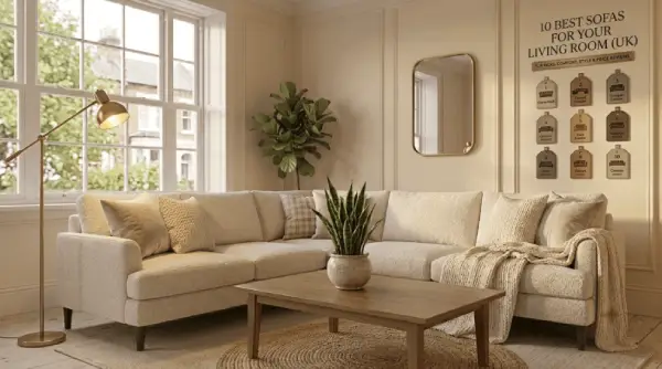 10 Best Living Room Sofas for UK Homes