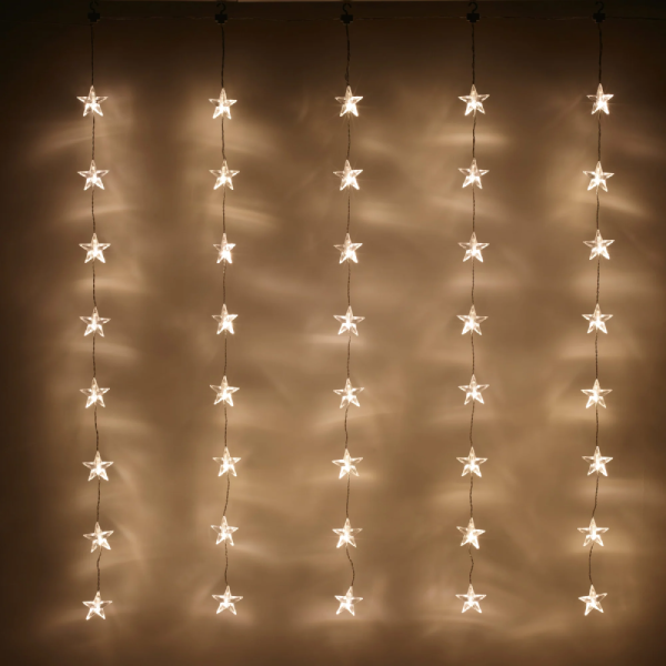 christmas indoor lighting LED string star lights
