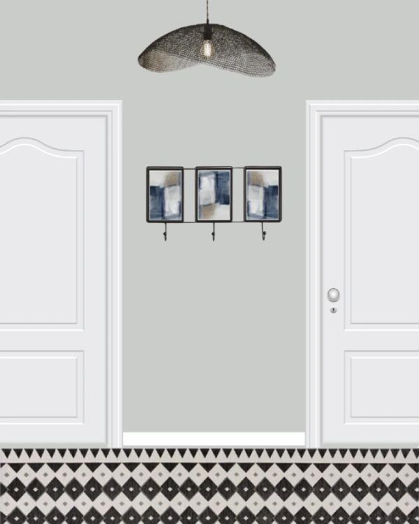 dulux goose down hallway idea - mood board 1