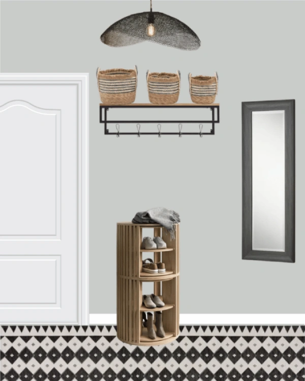 dulux goose down hallway idea - mood board 3