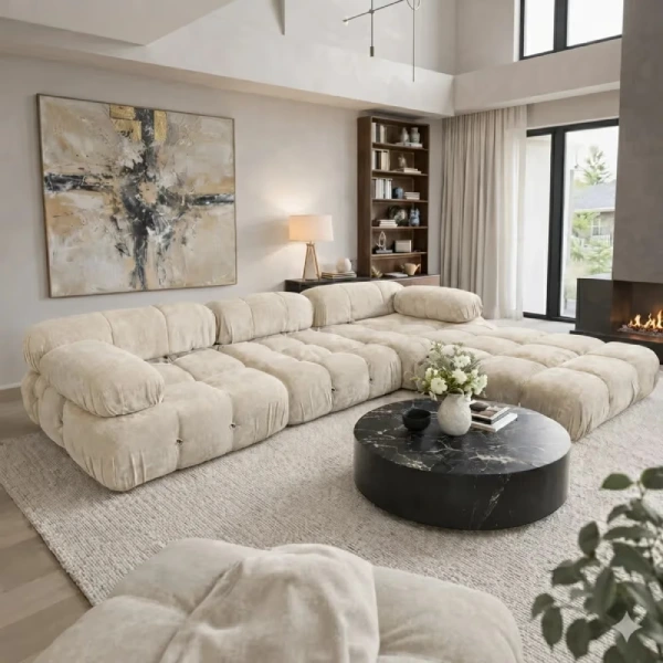 how to pick a coffee tableto go with a low sofa