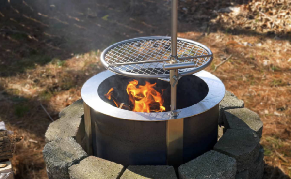 small firepit for garden or patio